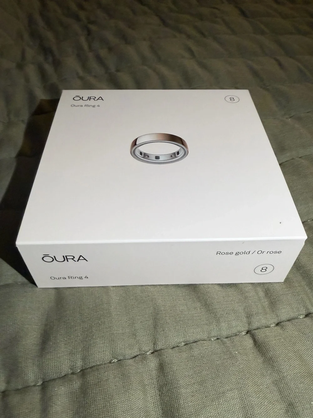 Ōura Ring 4 - Rose Gold sz8 *NIB*